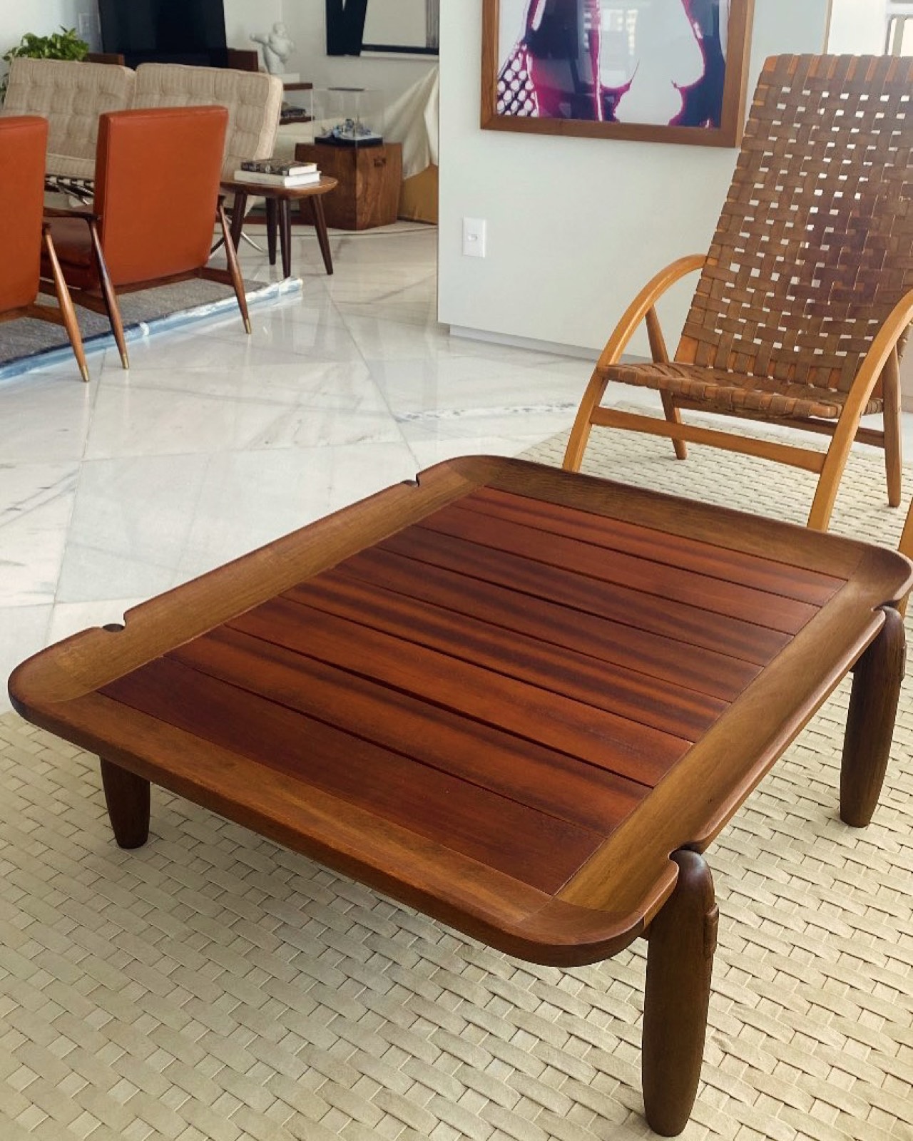 Mesa Tabuleiro — Mesa de centro